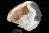Calcite & Apophyllite Crystals On Orange Heulandite #176832-1